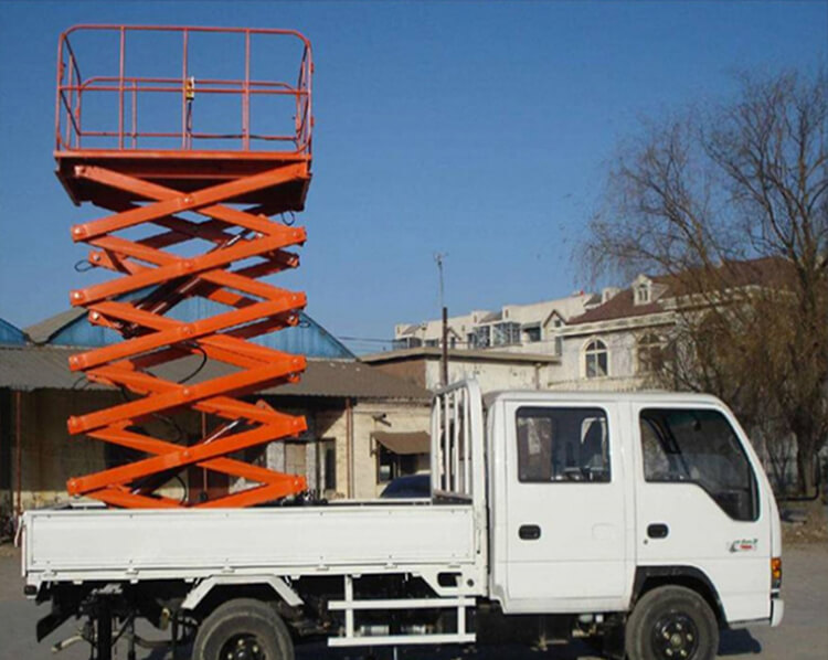 Truck mounted scissor lift Y-XC